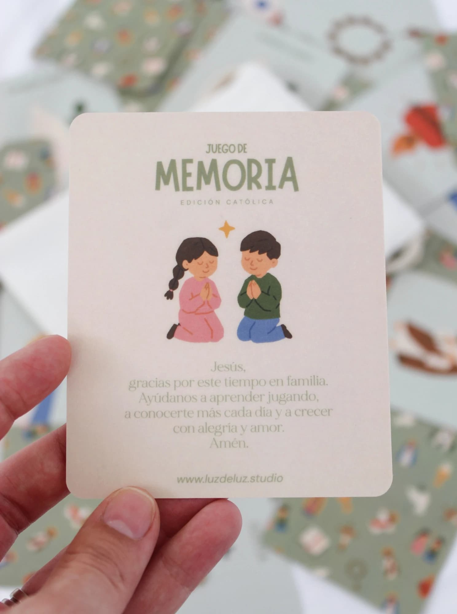 Juego de Memoria para niños Edición Católica, foto 3
